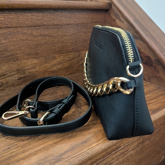 Louenhide Lindy Shoulder Bag, evening bag,  Black Vegan Leather New - Picture 11 of 15